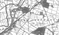 Old Map of Kirk Sandall, 1891
