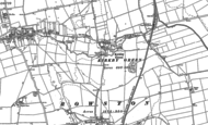 Old Map of Kirkby Green, 1887