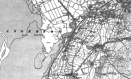 Old Map of Kirkby-in-Furness, 1911