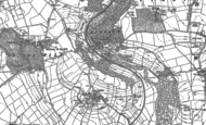 Old Map of Kirkham, 1891