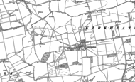 Old Map of Kirkheaton, 1895