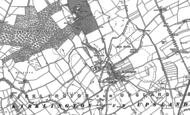 Old Map of Kirklington, 1890 - 1891
