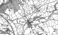 Old Map of Kirkoswald, 1898