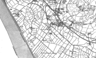 Old Map of Kirksanton, 1922