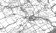 Old Map of Kirkwhelpington, 1895 - 1896