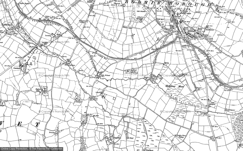 Old Maps of Kirland, Cornwall - Francis Frith