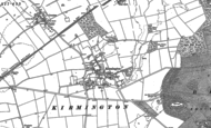 Old Map of Kirmington, 1886