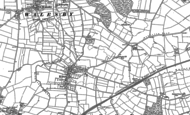 Old Map of Kirton, 1883 - 1884