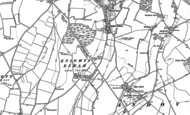 Old Map of Knights Enham, 1894 - 1909