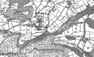 Old Map of Knill, 1902