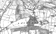 Old Map of Lackford, 1882 - 1883