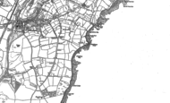 Old Map of Ladram Bay, 1888 - 1903