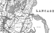 Old Map of Lady Hall, 1898 - 1924