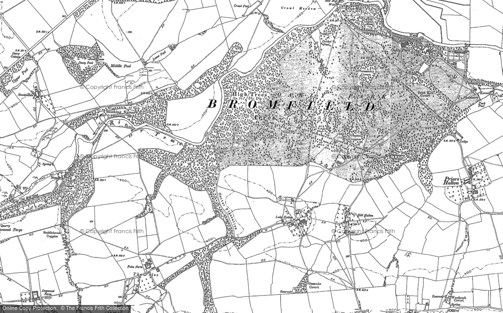 Old Map of Lady Halton, 1902 in 1902
