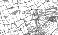 Old Map of Ladykirk, 1897