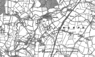 Old Map of Ladywood, 1883 - 1884