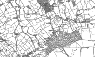Old Map of Lambourne End, 1895