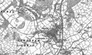 Old Map of Lampeter, 1887 - 1904