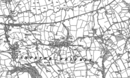 Old Map of Lampeter Velfrey, 1887 - 1905