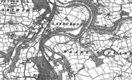 Old Map of Landcross, 1886