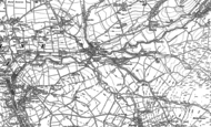 Old Map of Laneshaw Bridge, 1907