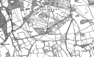 Old Map of Langley Vale, 1895