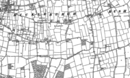 Old Map of Langmere, 1883 - 1904