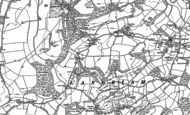Old Map of Langrish, 1895 - 1908