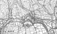 Old Map of Lastingham, 1892