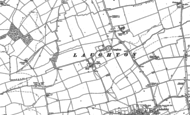 Old Map of Laughton, 1886 - 1887