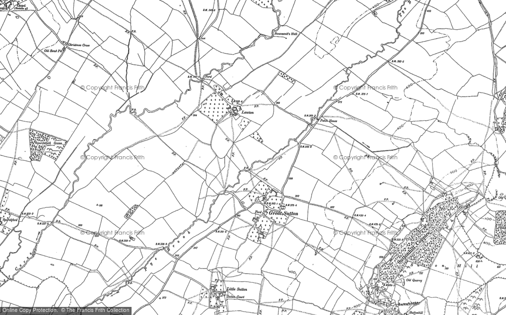 Old Map of Lawton, 1883 in 1883