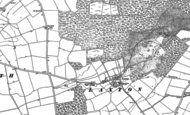 Old Map of Laxton, 1885 - 1899