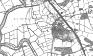 Old Map of Lea, 1885 - 1898