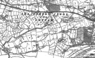 Old Map of Lea, 1892