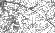 Old Map of Lea Hall, 1886 - 1902