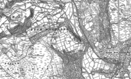 Old Map of Leam, 1879 - 1897