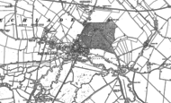 Old Map of Lechlade on Thames, 1896 - 1910