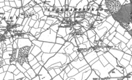 Old Map of Leckhampstead, 1906