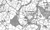 Old Map of Lee Brockhurst, 1880