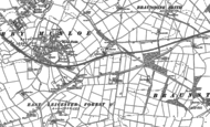 Old Map of Leicester Forest East, 1885 - 1886