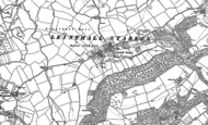 Old Map of Leinthall Starkes, 1884 - 1902
