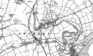 Old Map of Lesbury, 1896 - 1897