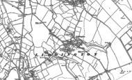 Old Map of Liddington, 1910 - 1922