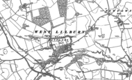 Old Map of Lilburn Tower, 1896 - 1897