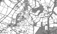 Old Map of Lilleshall, 1881 - 1901