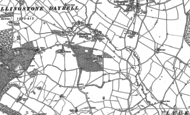Old Map of Lillingstone Dayrell, 1899