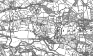 Old Map of Lindridge, 1883 - 1902