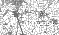 Old Map of Linley, 1882 - 1901
