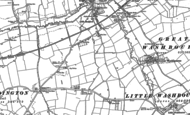 Old Map of Little Beckford, 1883 - 1901