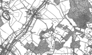 Old Map of Little Bedwyn, 1909
